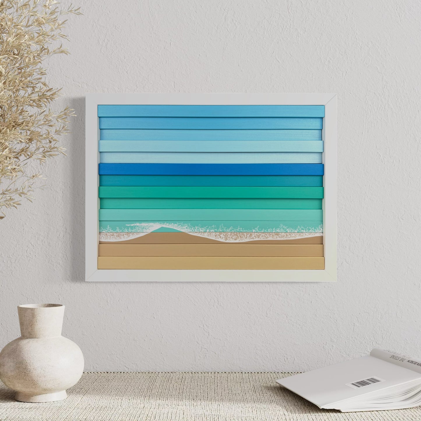 Carters Beach (16"Wx12"H)