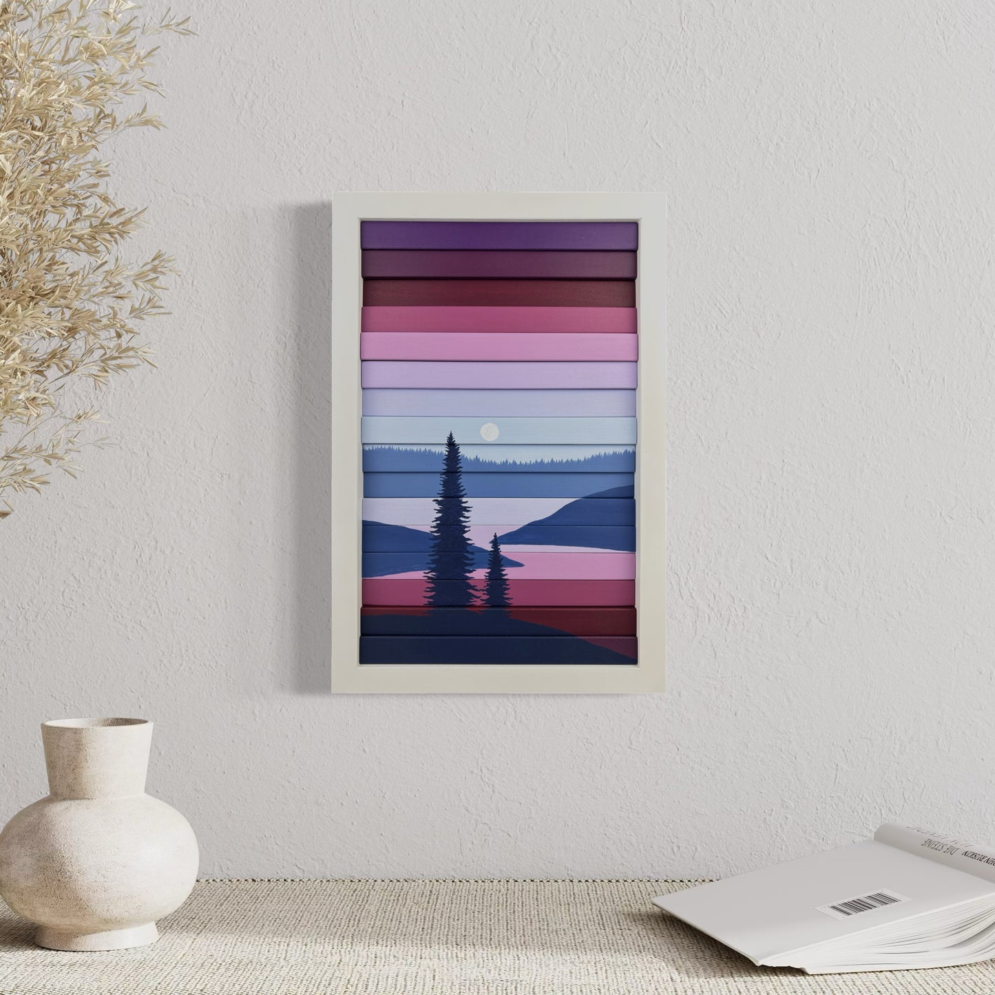 Among the Pines (9”Wx13.5”H)