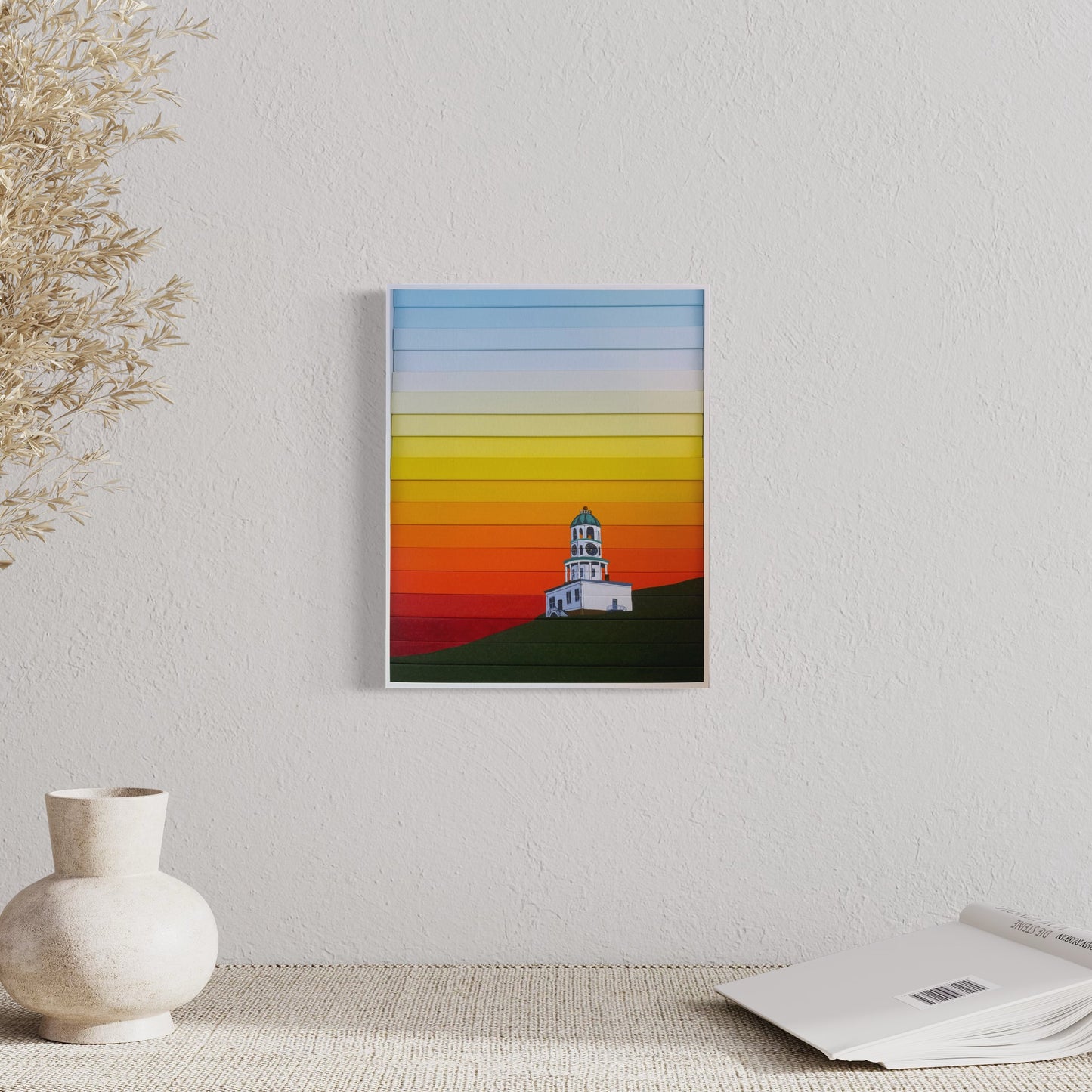 The Town Clock (Art Print)