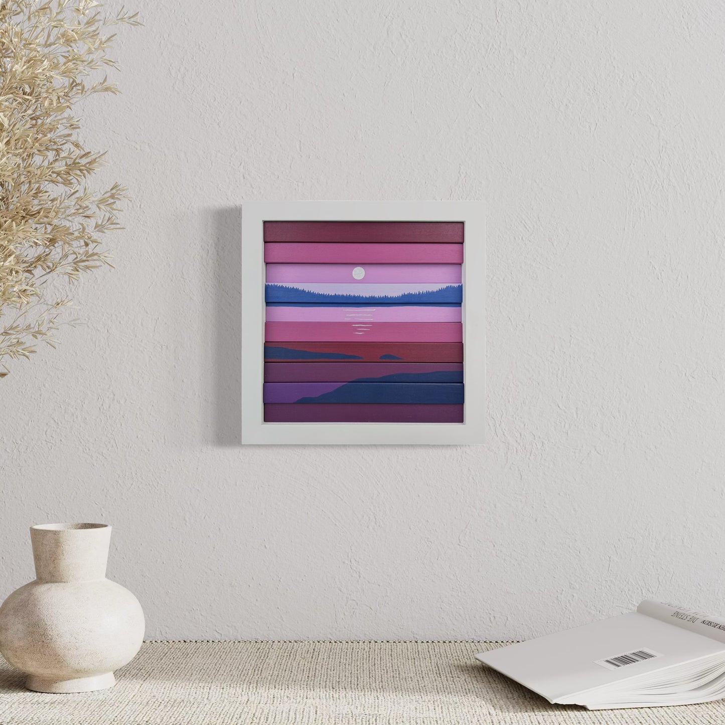 Lavender Stillness 01 (9”x9”)