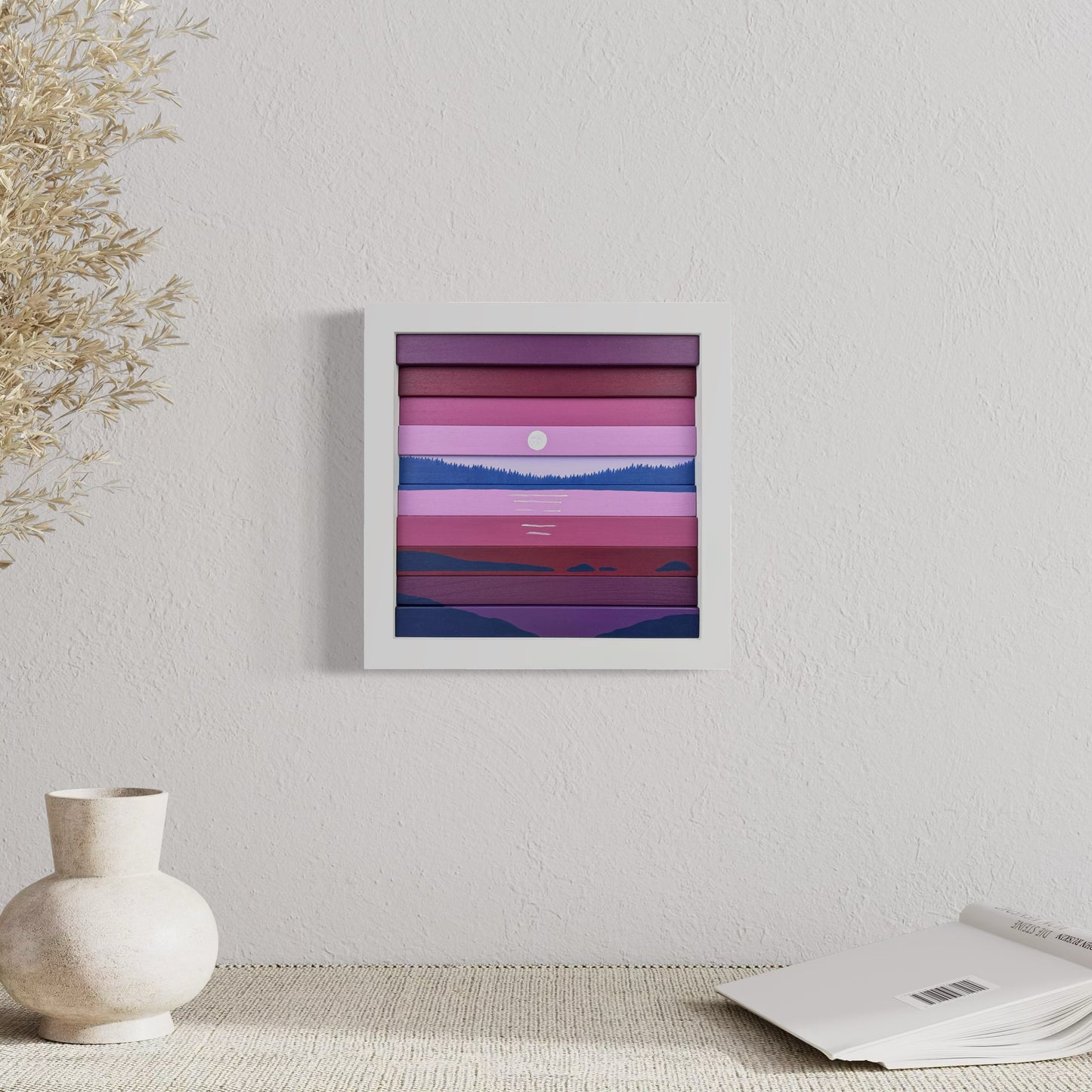 Lavender Stillness 02 (9”x9”)