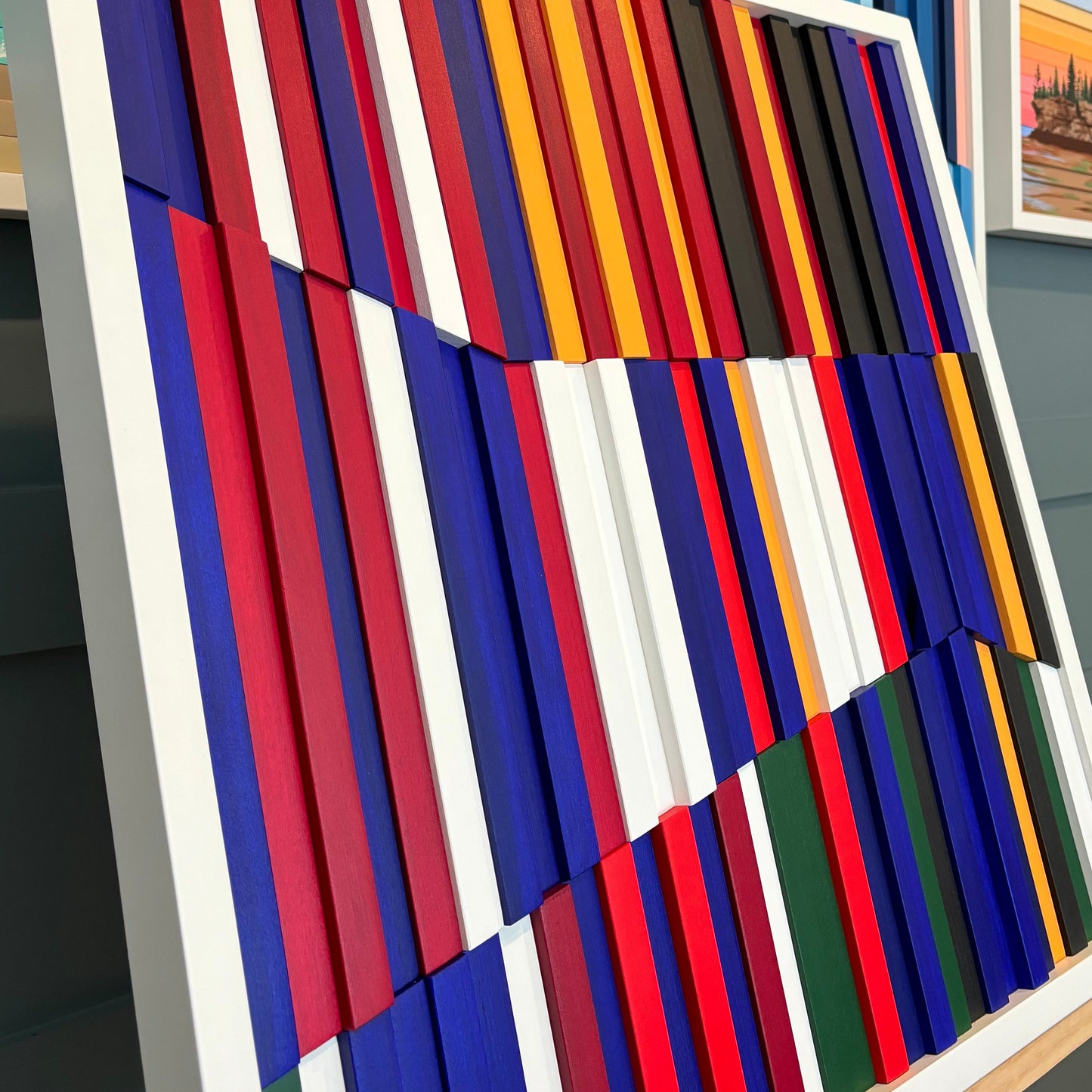 The Hockey Song (Song Series) - 24”x24”