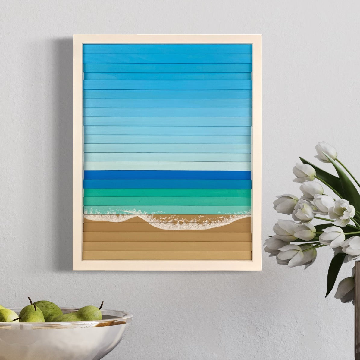 Carters Beach (16"Wx20"H)