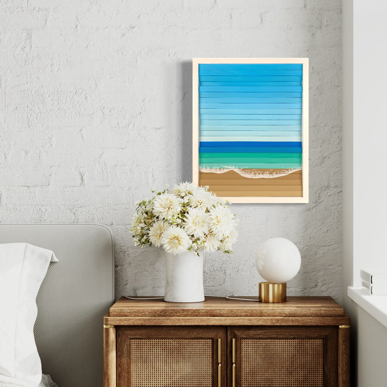 Carters Beach (16"Wx20"H)