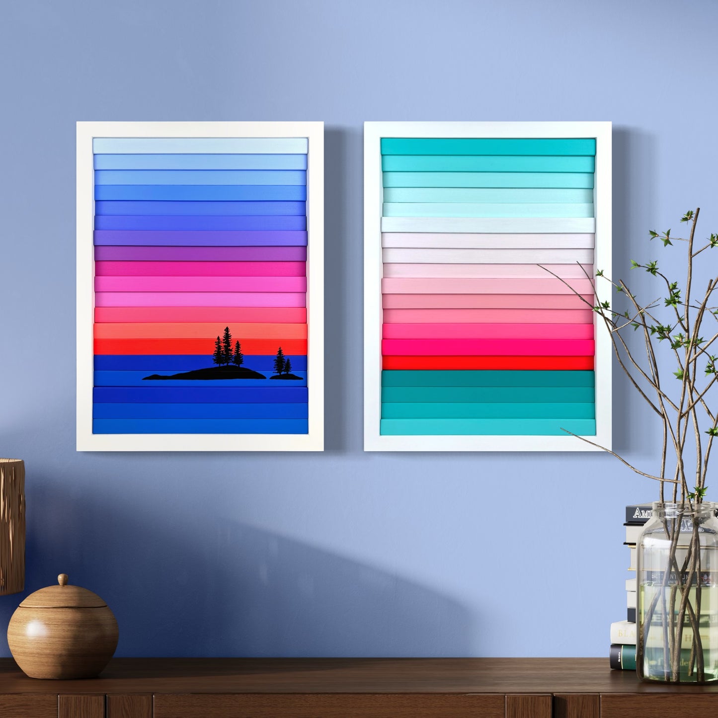 Southern Rays (12"Wx16"H)