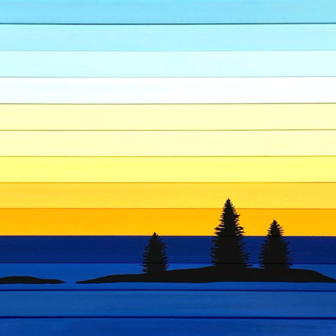 Lakeview (16"Wx12"H)