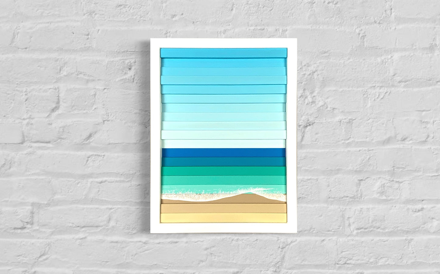 Carters Beach (12"Wx16"H)