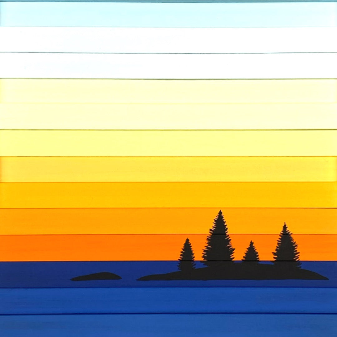 Lakeview (12"Wx16"H)