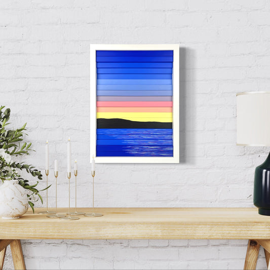 Violet Skies (12"W x 16"H)