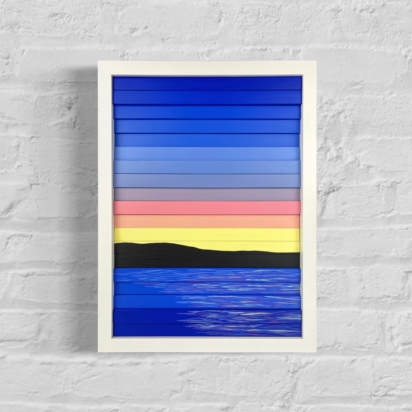 Violet Skies (12"W x 16"H)