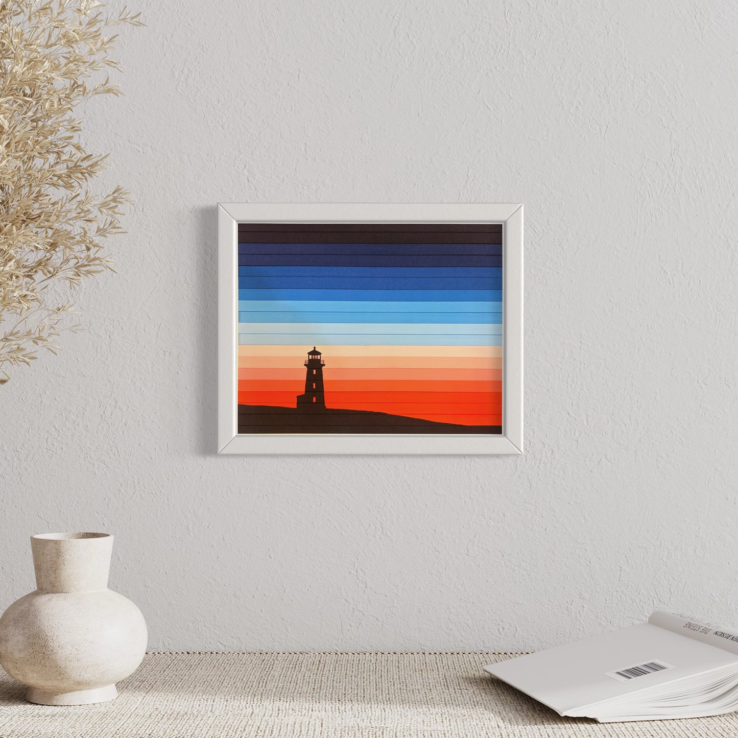 Red Sky at Night (Art Print)
