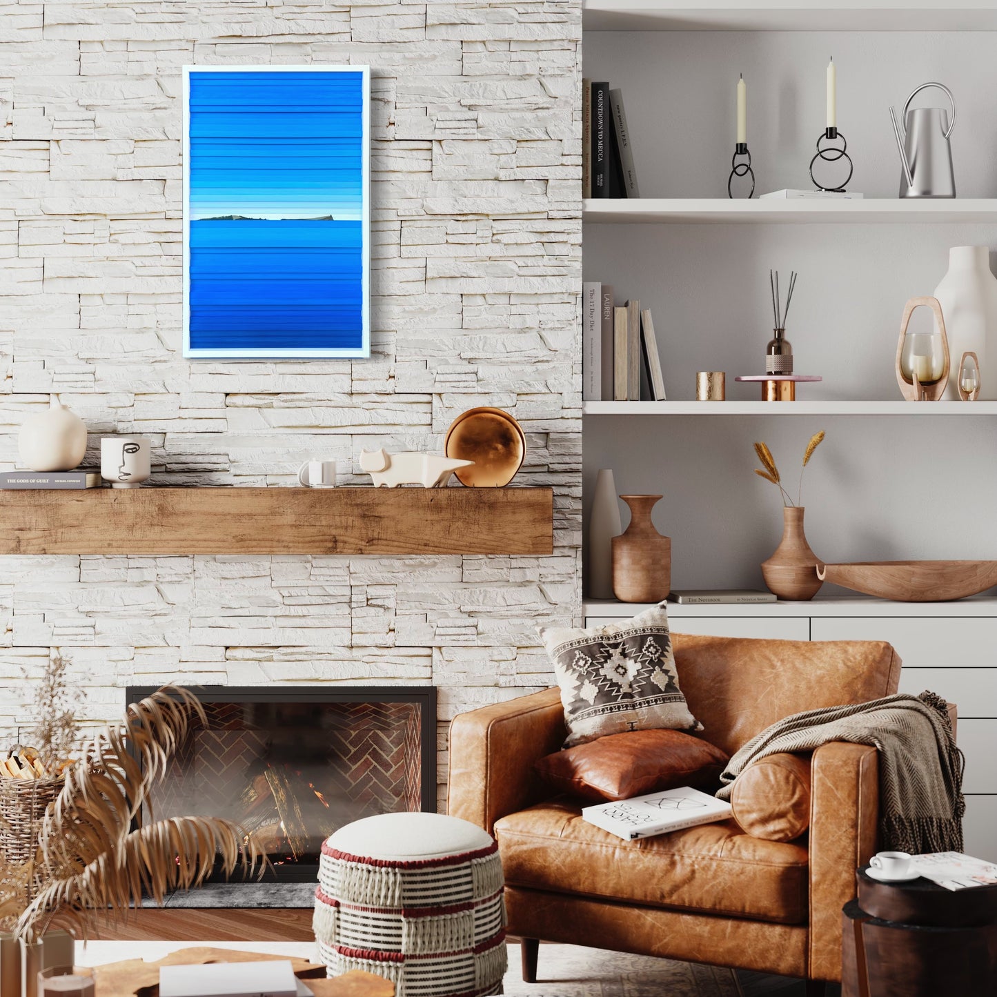 Island View (23"W x 34"H)