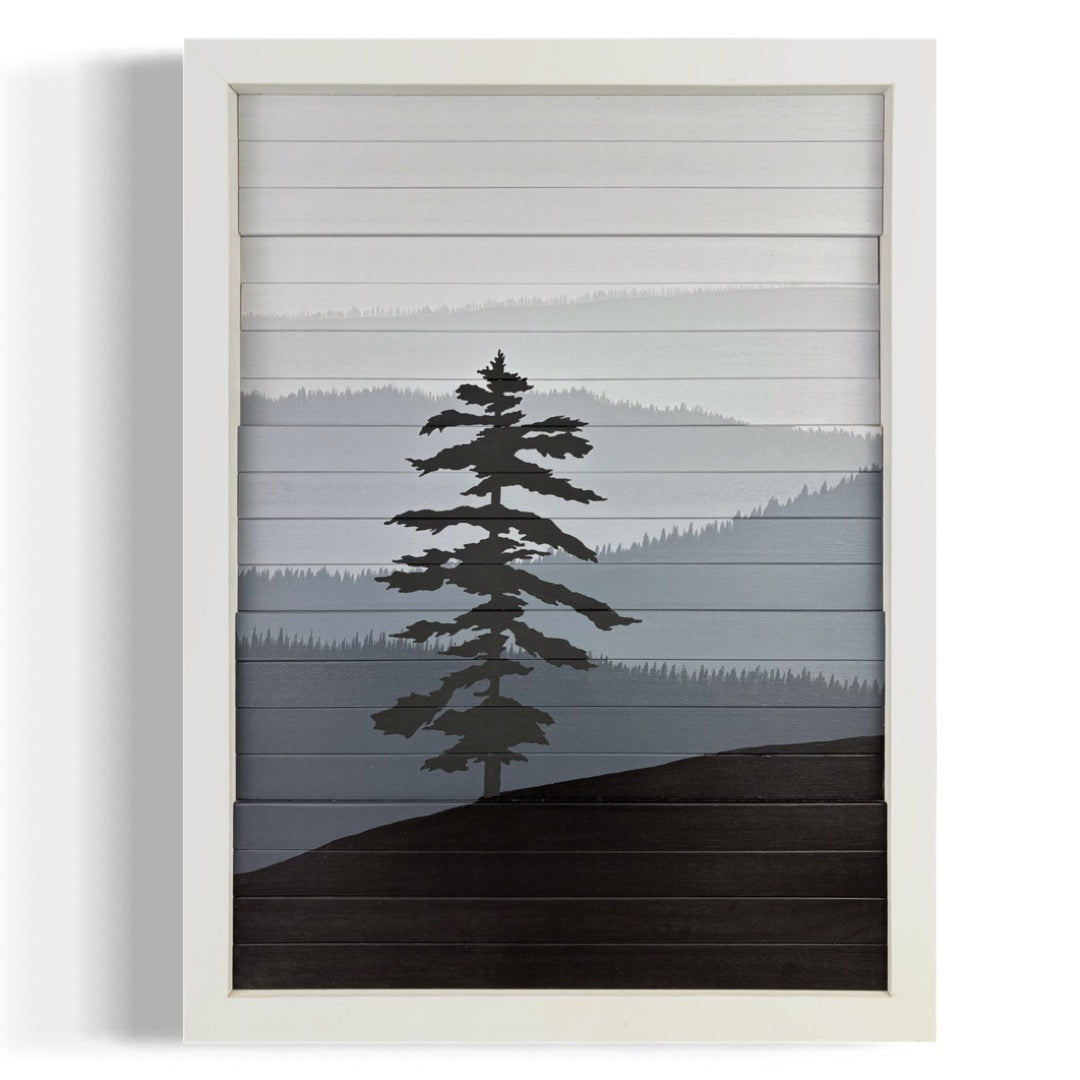 Misty Hills (12”Wx16”H)