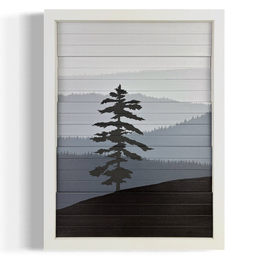 Misty Hills (12”Wx16”H)