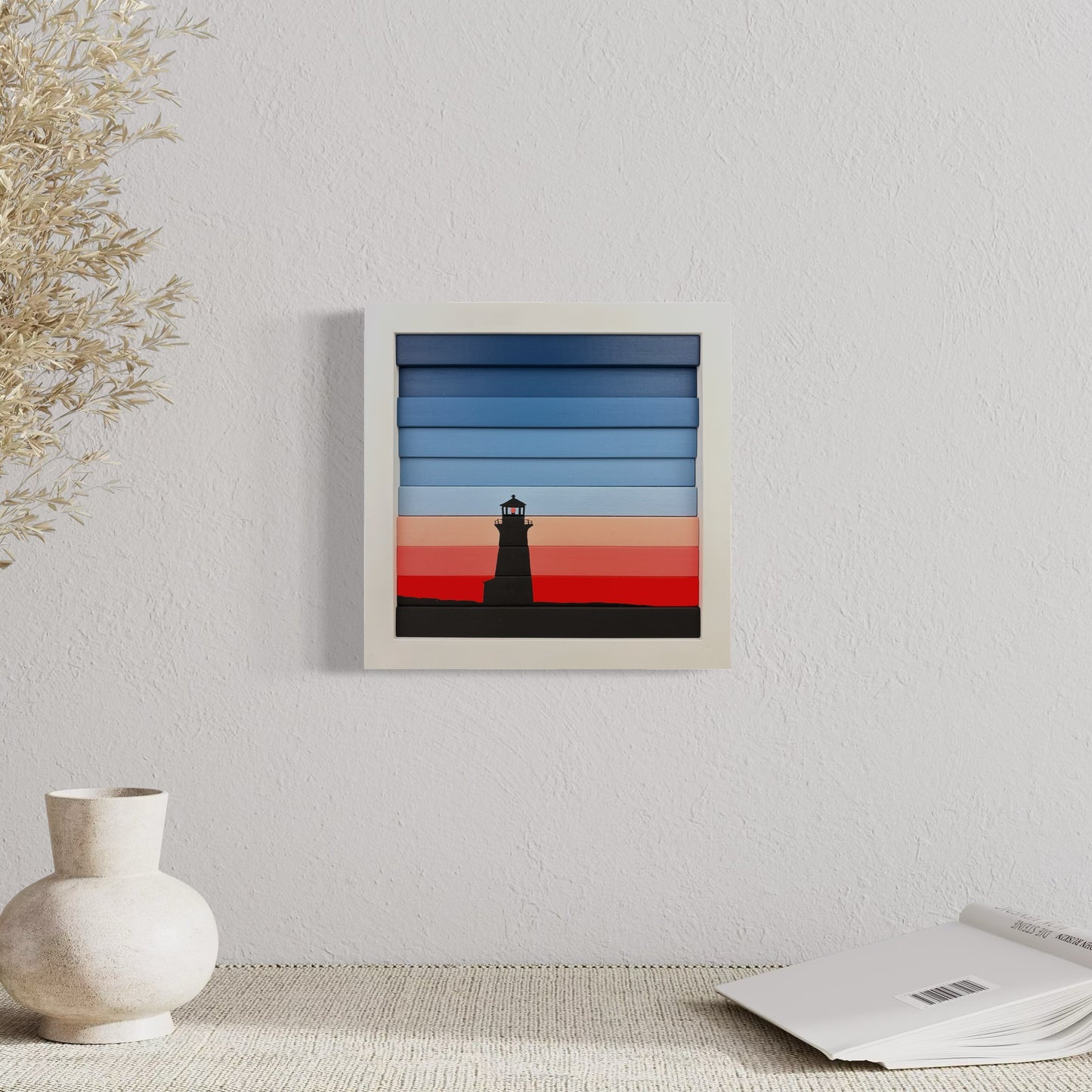 Red Sky at Night (9”x9”)