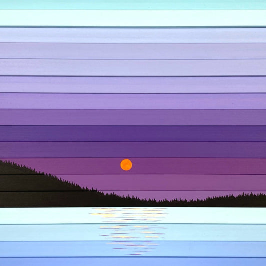 Dusk to Dawn (20"W x 16"H)