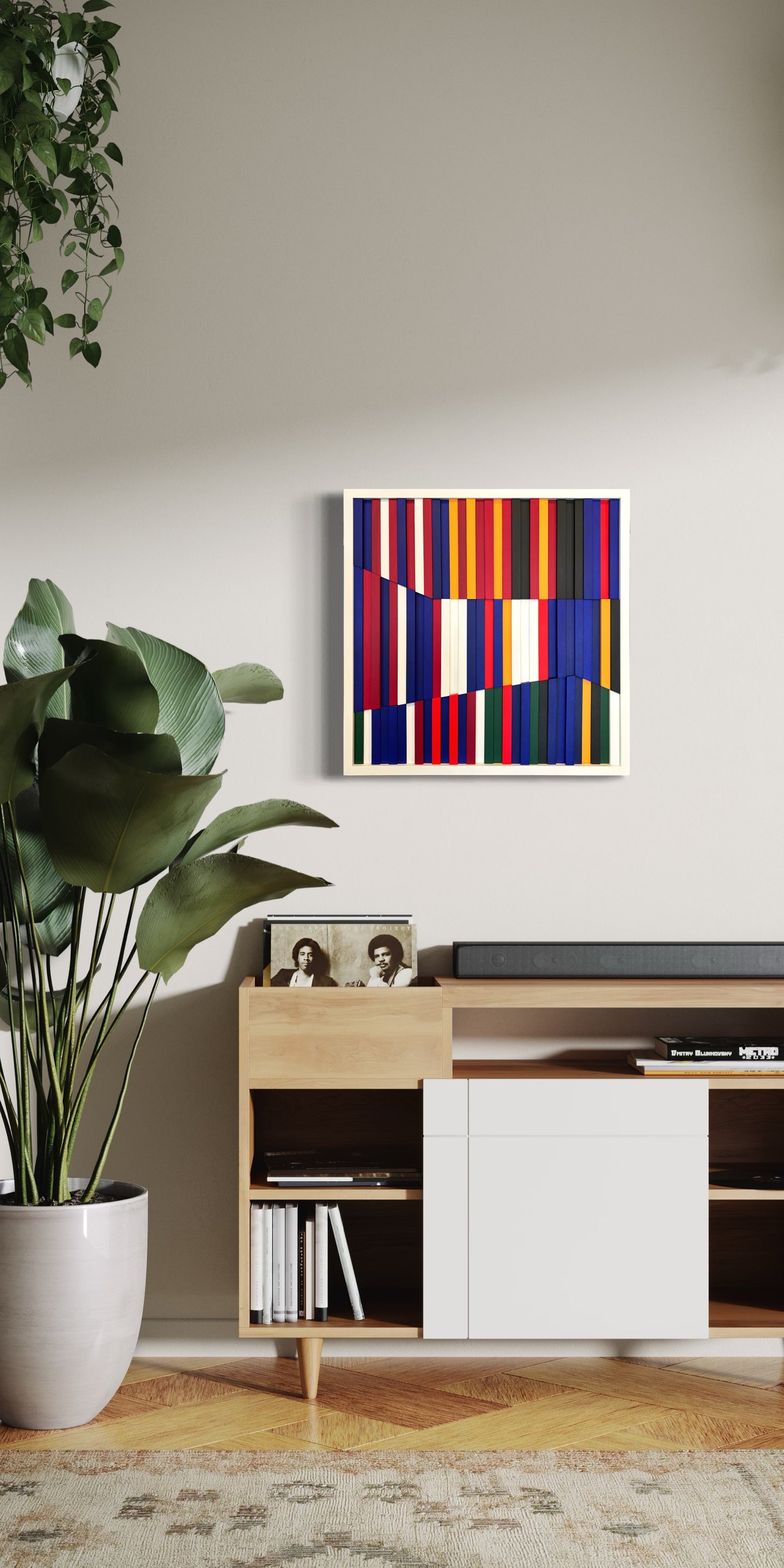 The Hockey Song (Song Series) - 24”x24”