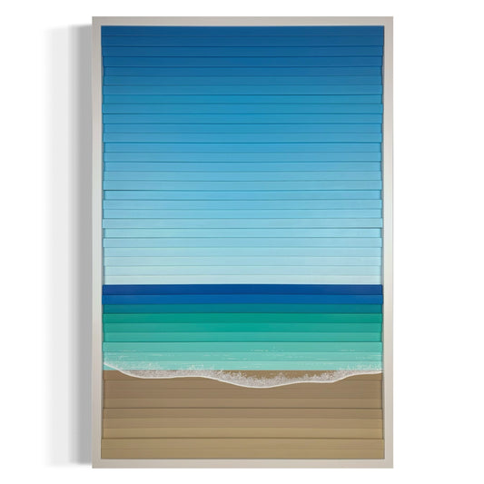 Let’s Go to the Beach (24”W x 36”H)