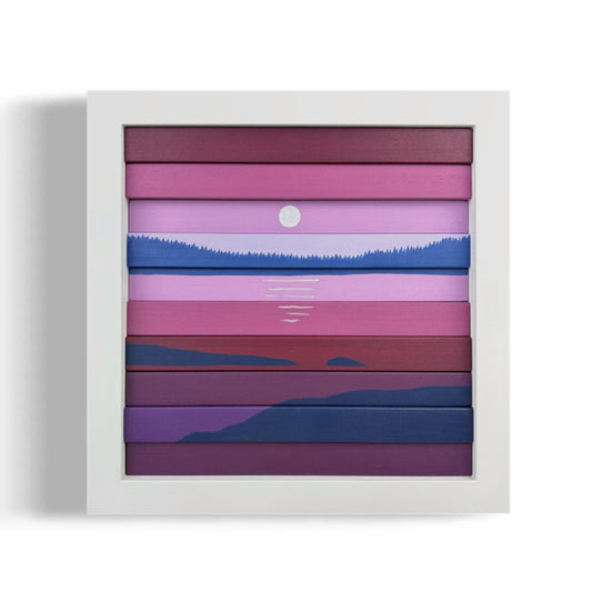 Lavender Stillness 01 (9”x9”)