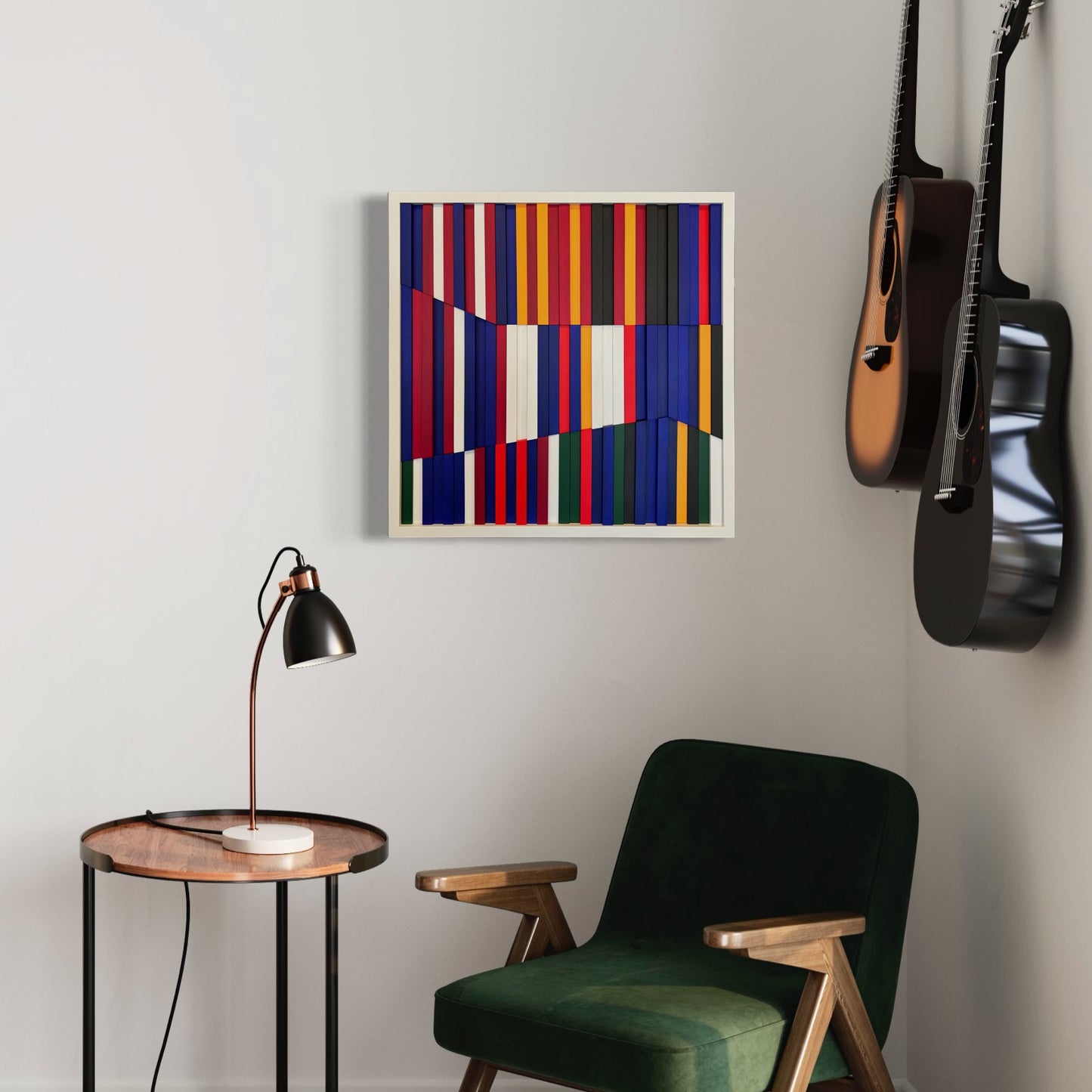 The Hockey Song (Song Series) - 24”x24”
