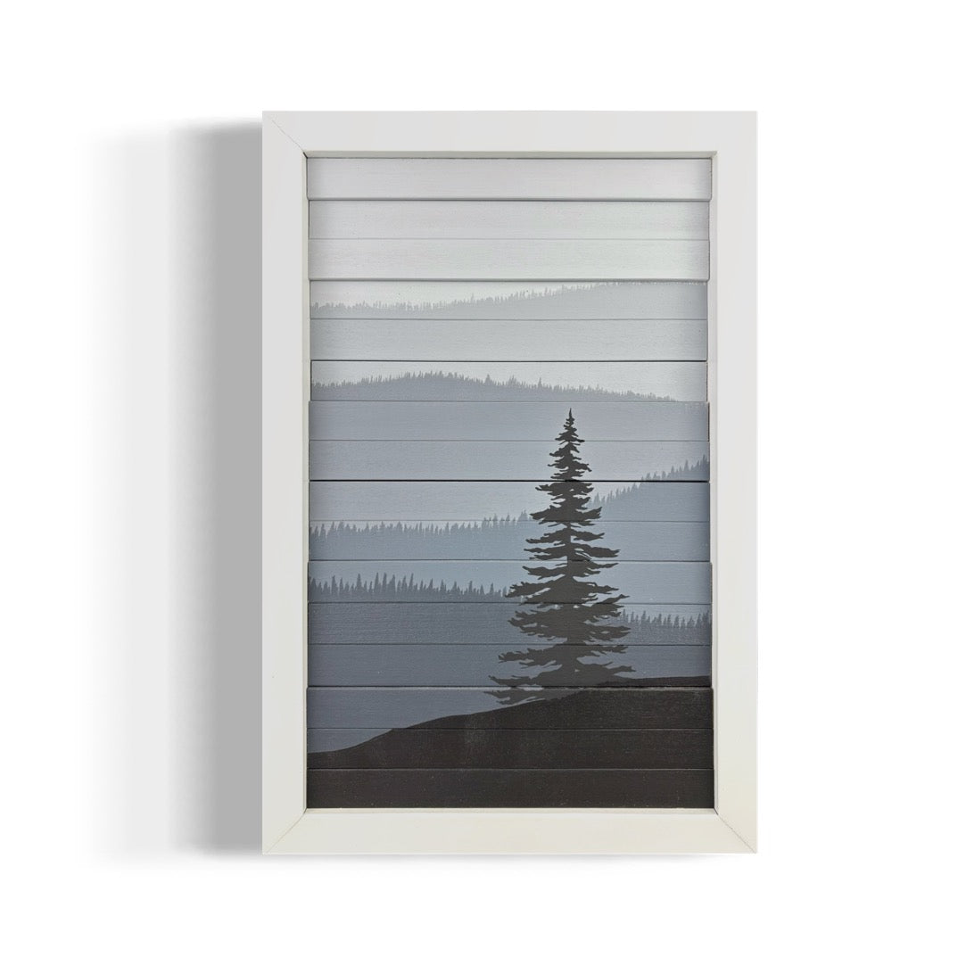 Misty Hills (9”Wx13.5”H)