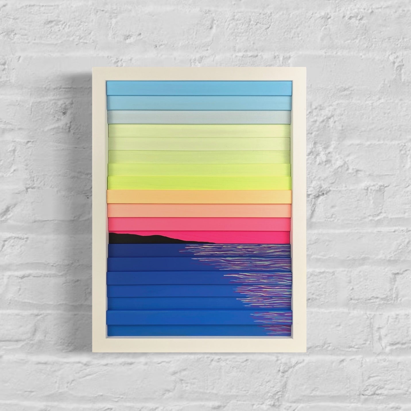 Neon Haze (12"Wx16"H)