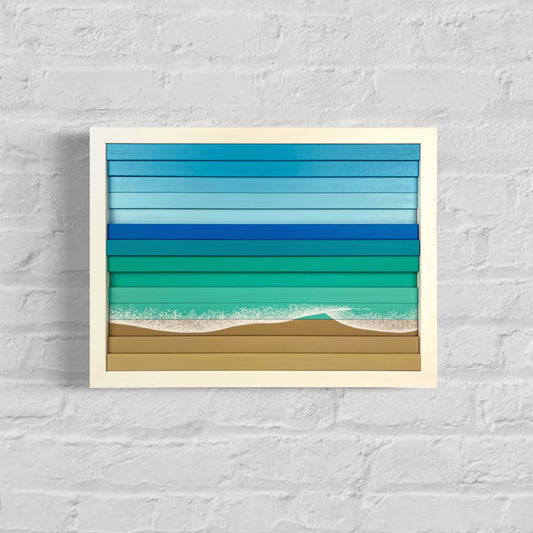 Carters Beach (16"Wx12"H)