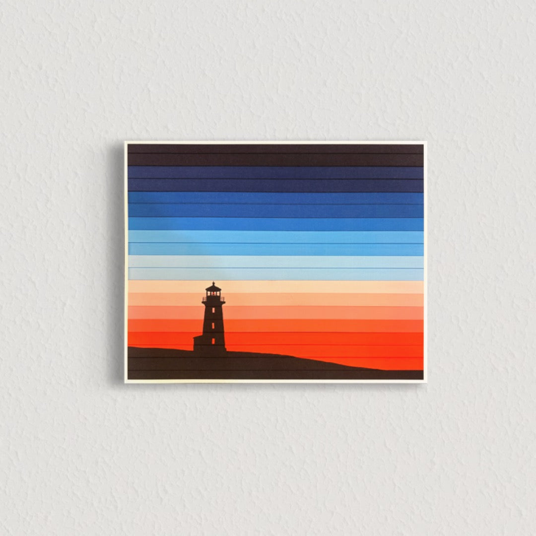 Red Sky at Night (Art Print)