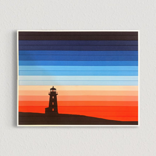 Red Sky at Night (Art Print)