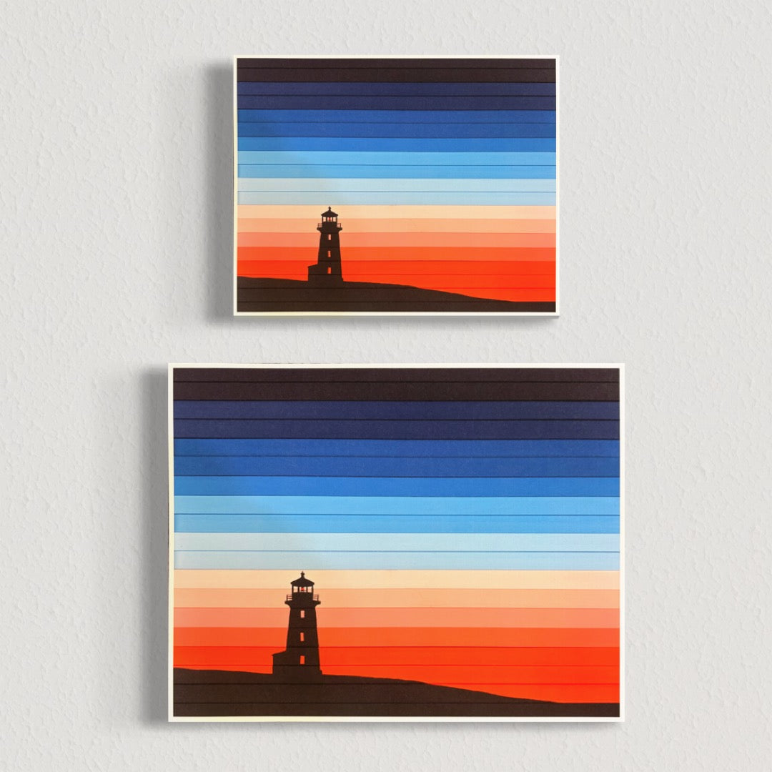 Red Sky at Night (Art Print)
