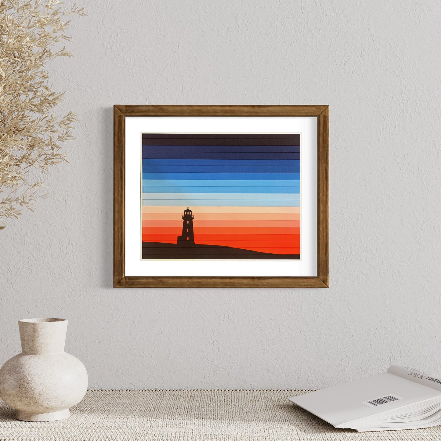 Red Sky at Night (Art Print)