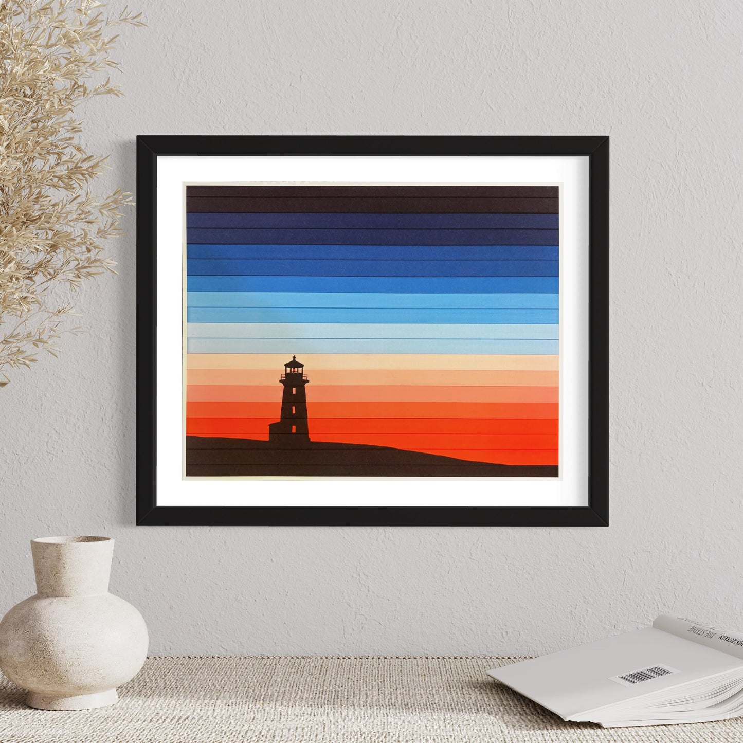 Red Sky at Night (Art Print)