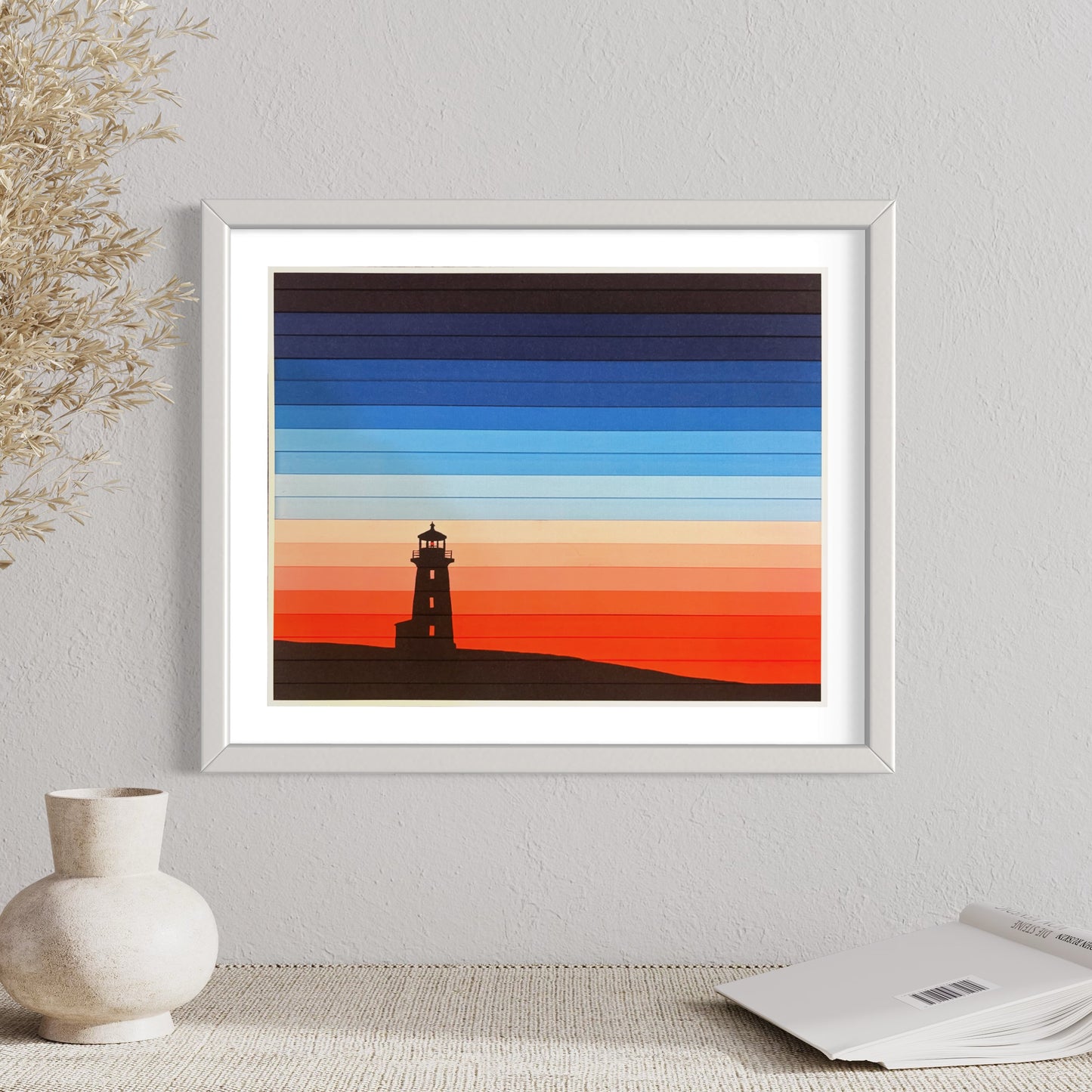 Red Sky at Night (Art Print)