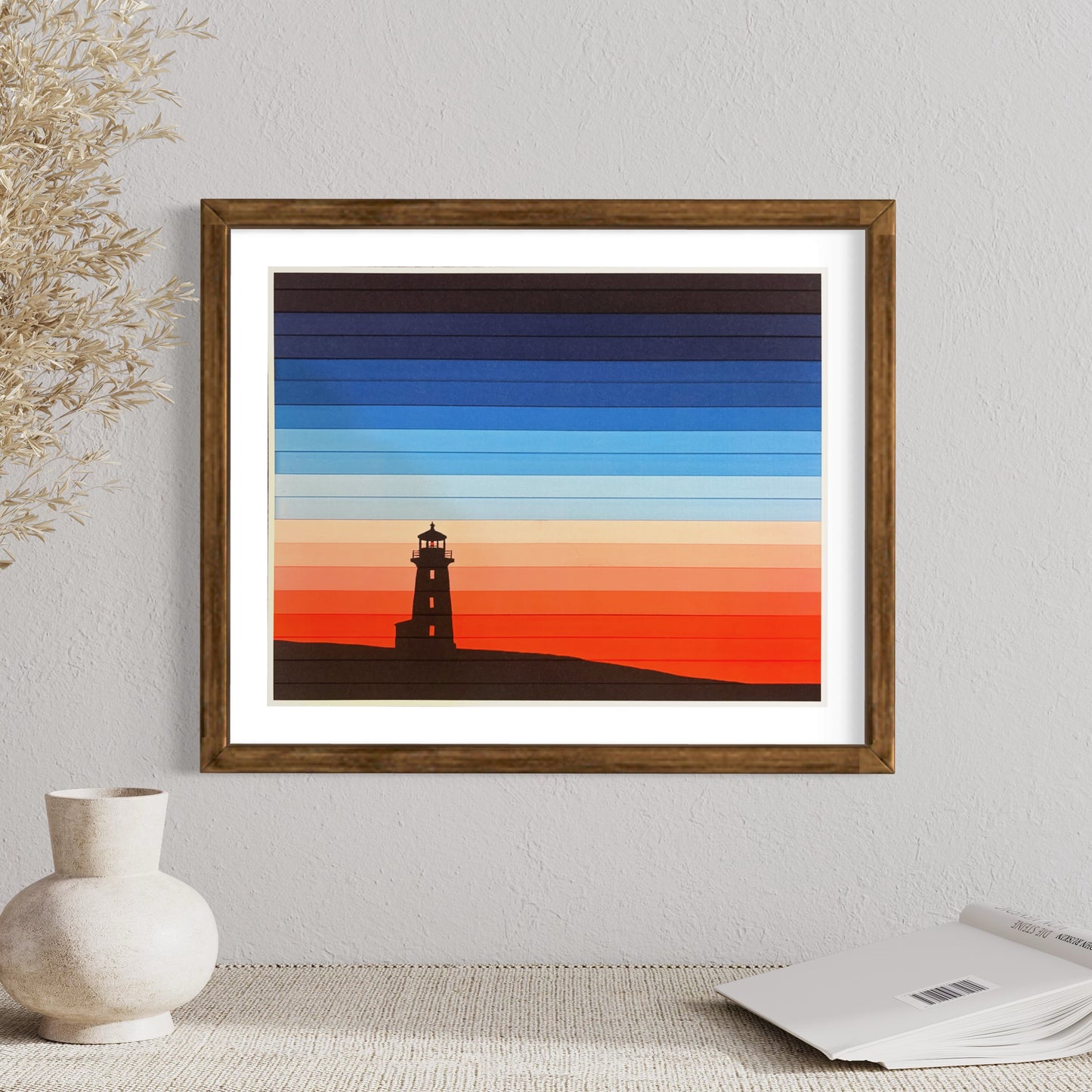 Red Sky at Night (Art Print)