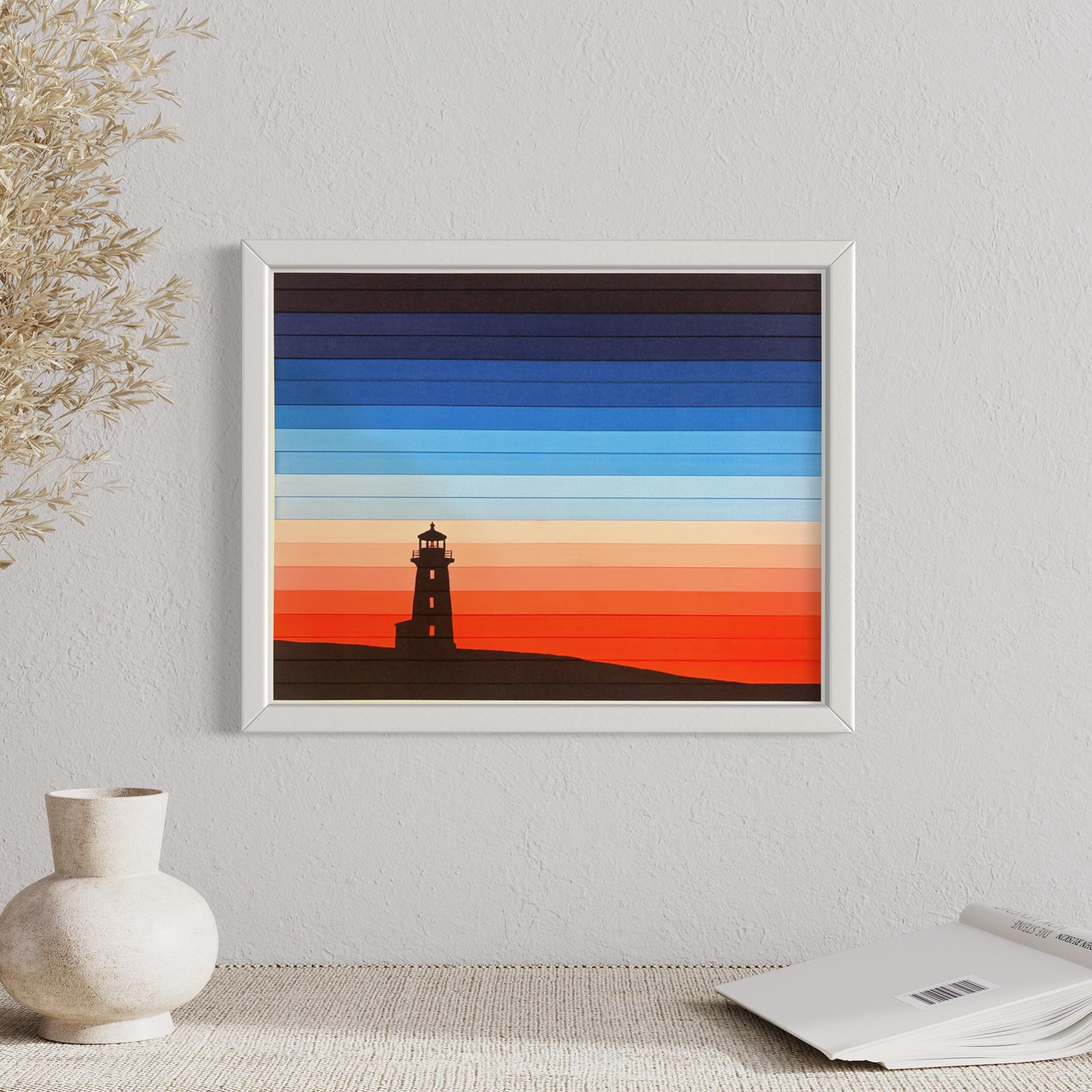 Red Sky at Night (Art Print)